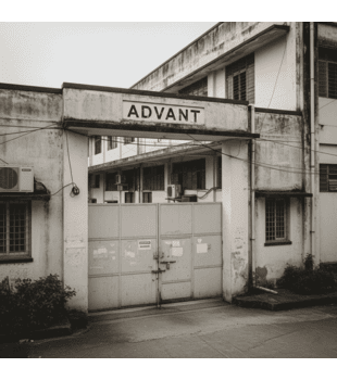 factory front